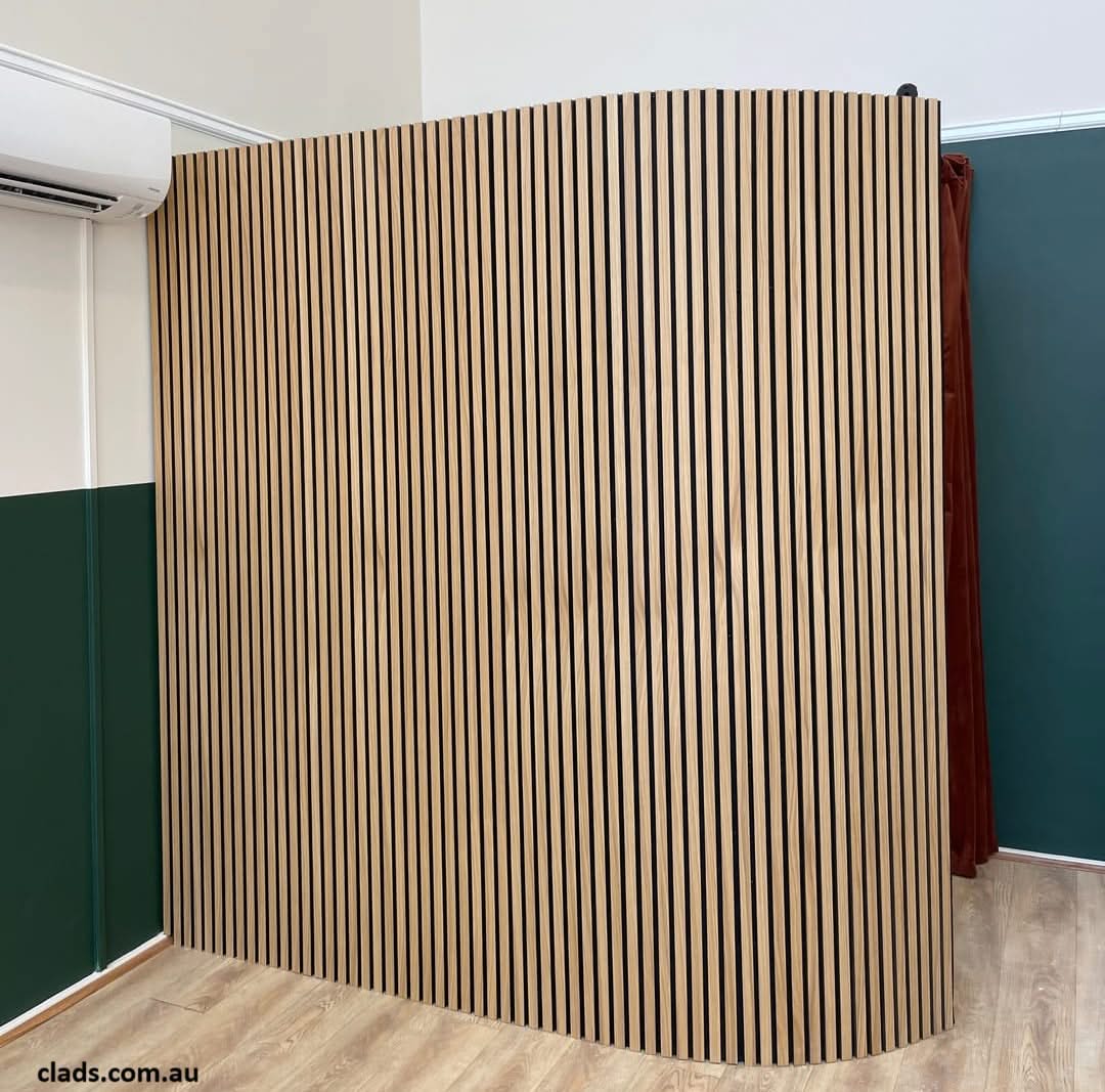 Acoustic Panel In Natural Oak 2.4 M - Cladding Supplies Of Australia