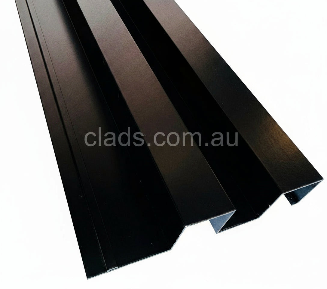 Aluminium Cladding In Black 3.2 M - Cladding Supplies Of Australia