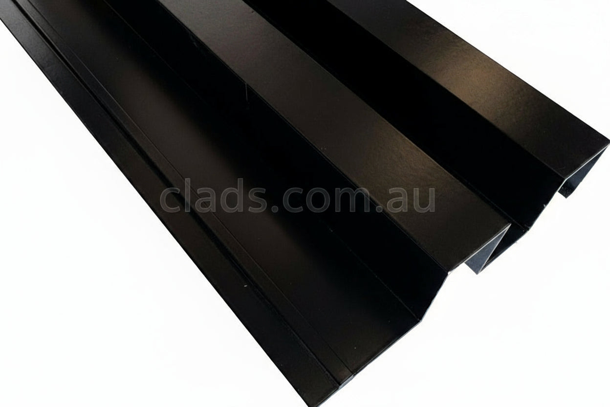 Aluminium Cladding In Black 3.2 M - Cladding Supplies Of Australia