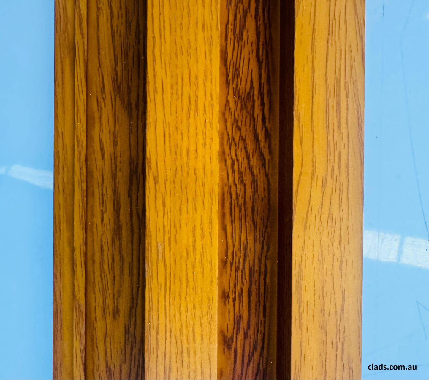Aluminium Cladding In Timber Oak 3.2 M - Cladding Supplies Of Australia