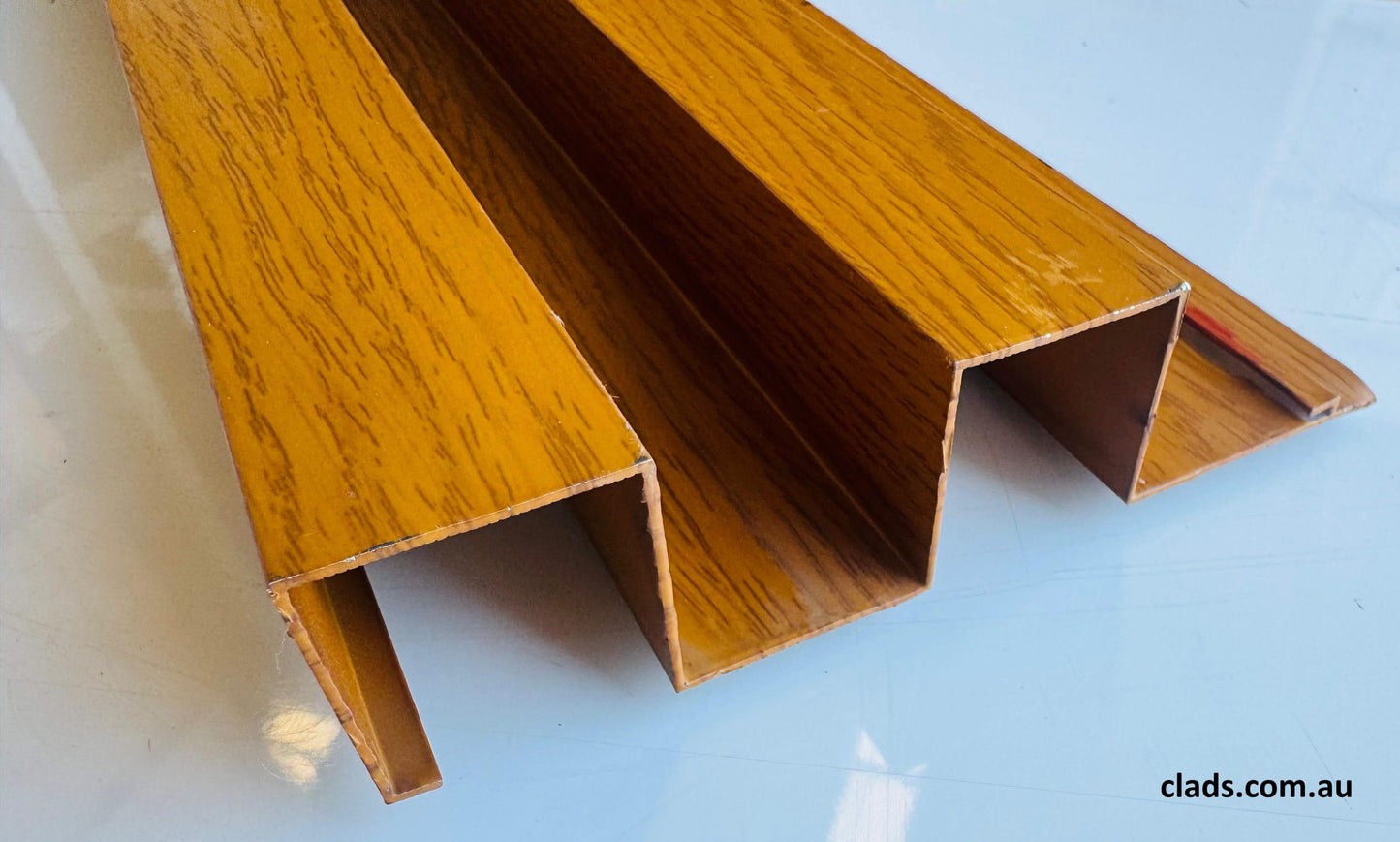 Aluminium Cladding In Timber Oak 3.2 M - Cladding Supplies Of Australia