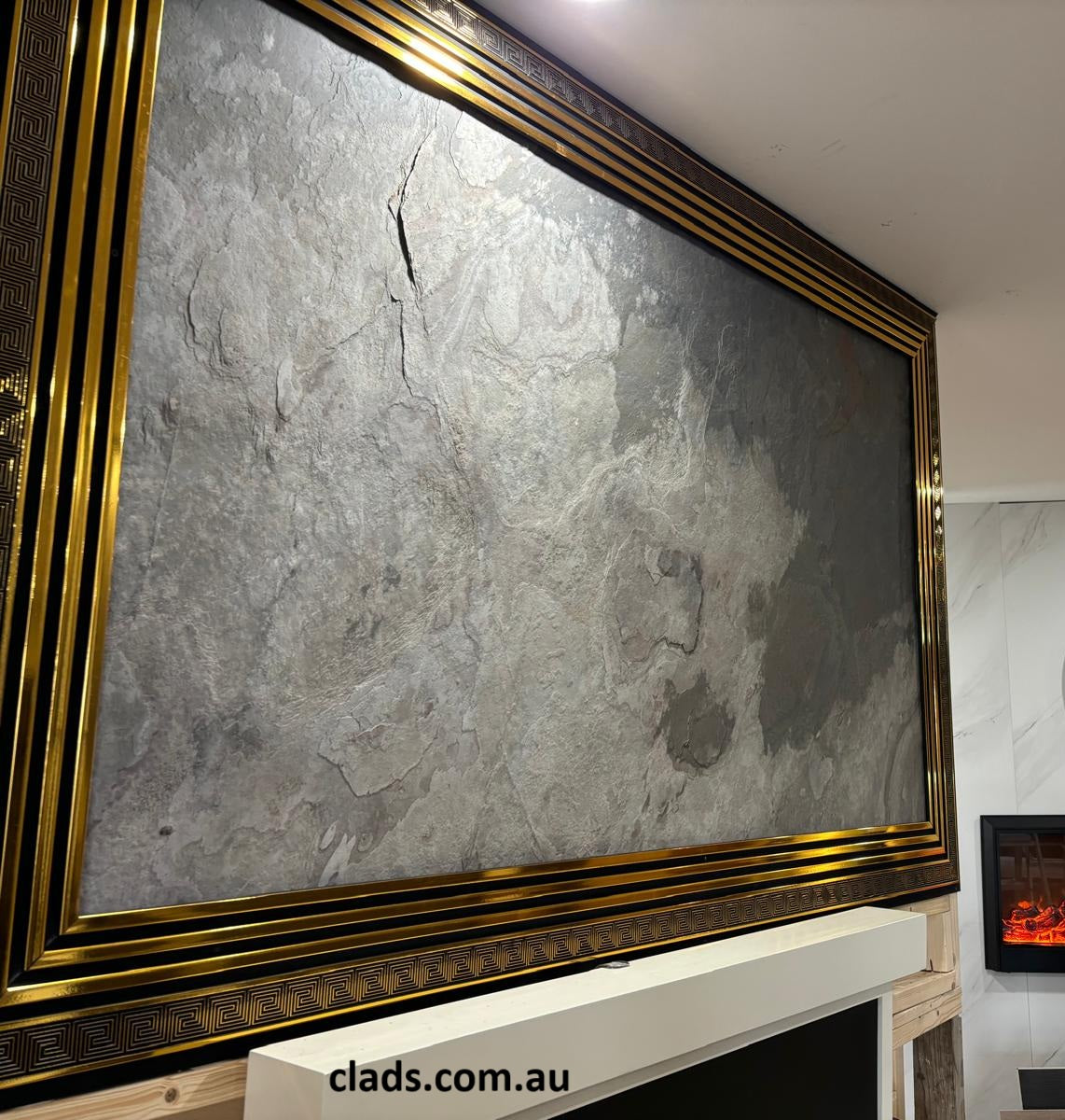PS Wall Panel In Grey Gold 2.7 M
