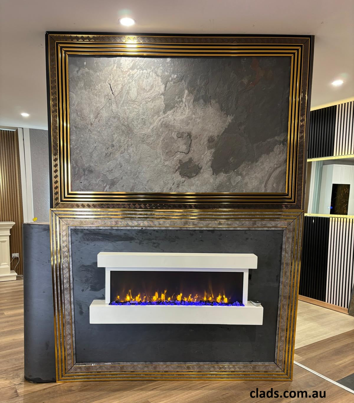 PS Wall Panel In Grey Gold 2.7 M