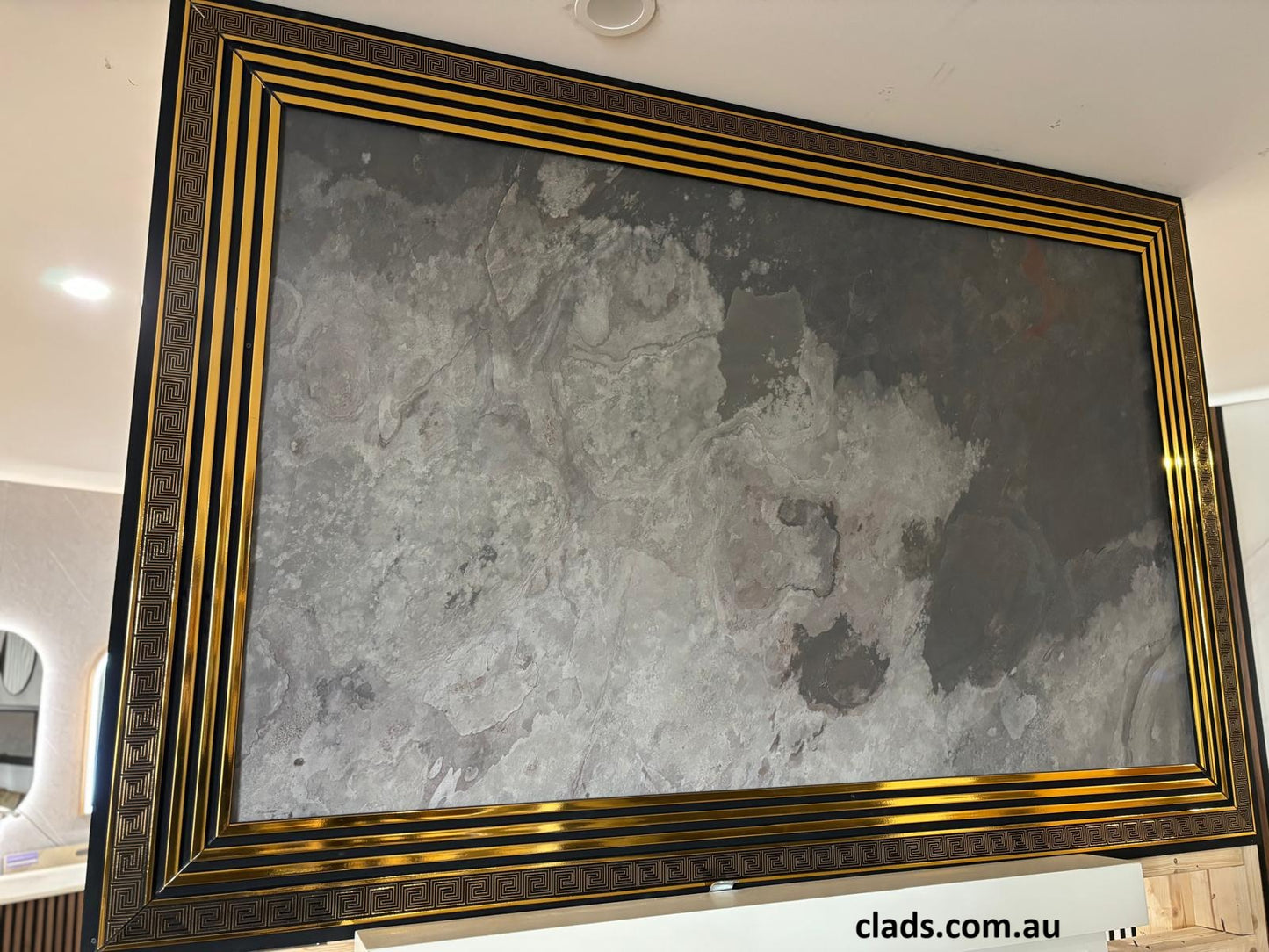 PS Wall Panel In Grey Gold 2.7 M