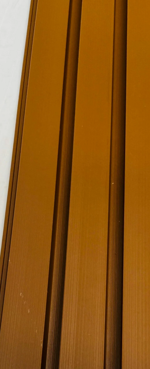 External Cladding In Natural Teak 4 Slat 2.9 M - Cladding Supplies Of Australia
