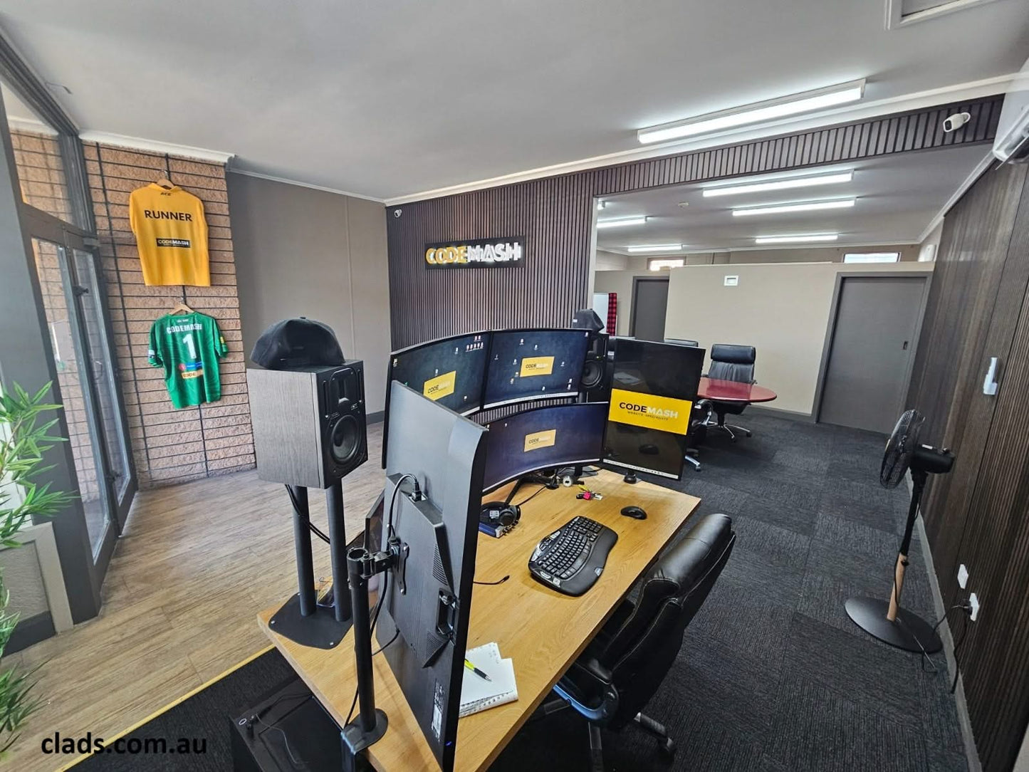 Acoustic Panel In Dark Smoke Oak 2.4 M - Cladding Supplies Of Australia