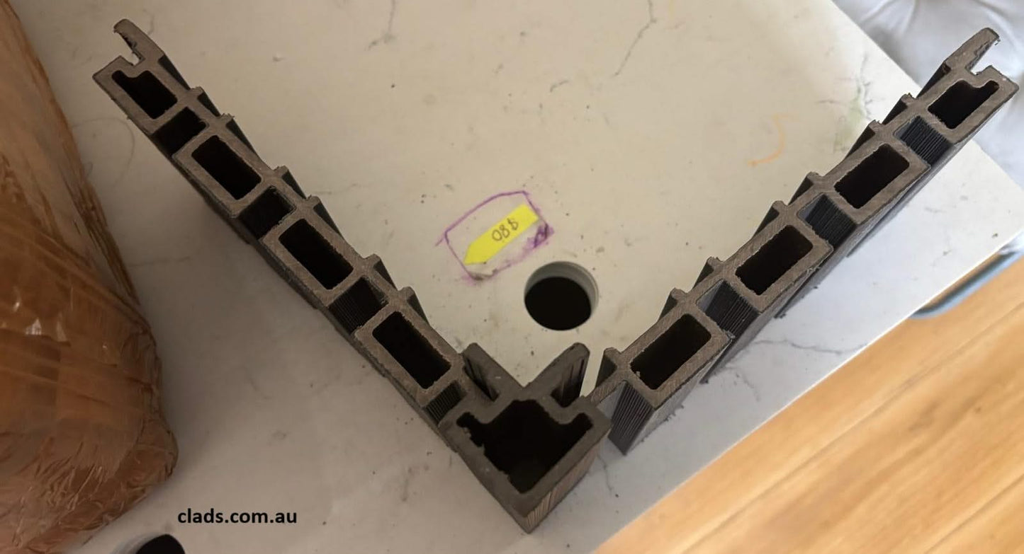 External Capping Corner 90 Degree - Cladding Supplies Of Australia