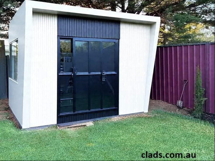 External Cladding In White 4 Slat 3.6 M - Cladding Supplies Of Australia