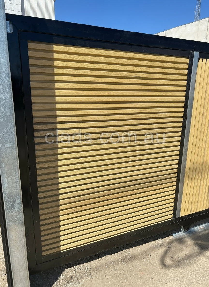 External  Cladding In Tasmanian Oak 5 Slat 2.7 M - Cladding Supplies Of Australia