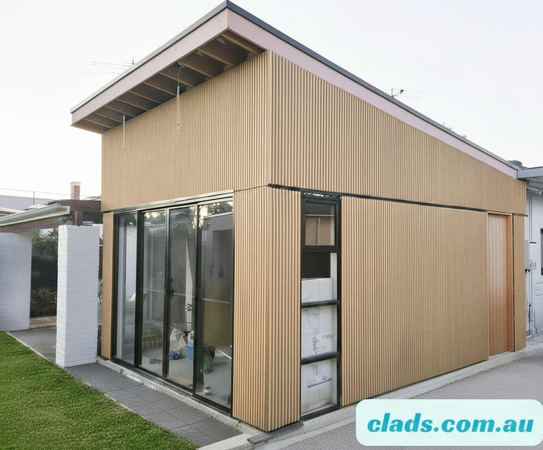 External Cladding In Tasmanian Oak 5 Slat 2.7 M - Cladding Supplies Of Australia