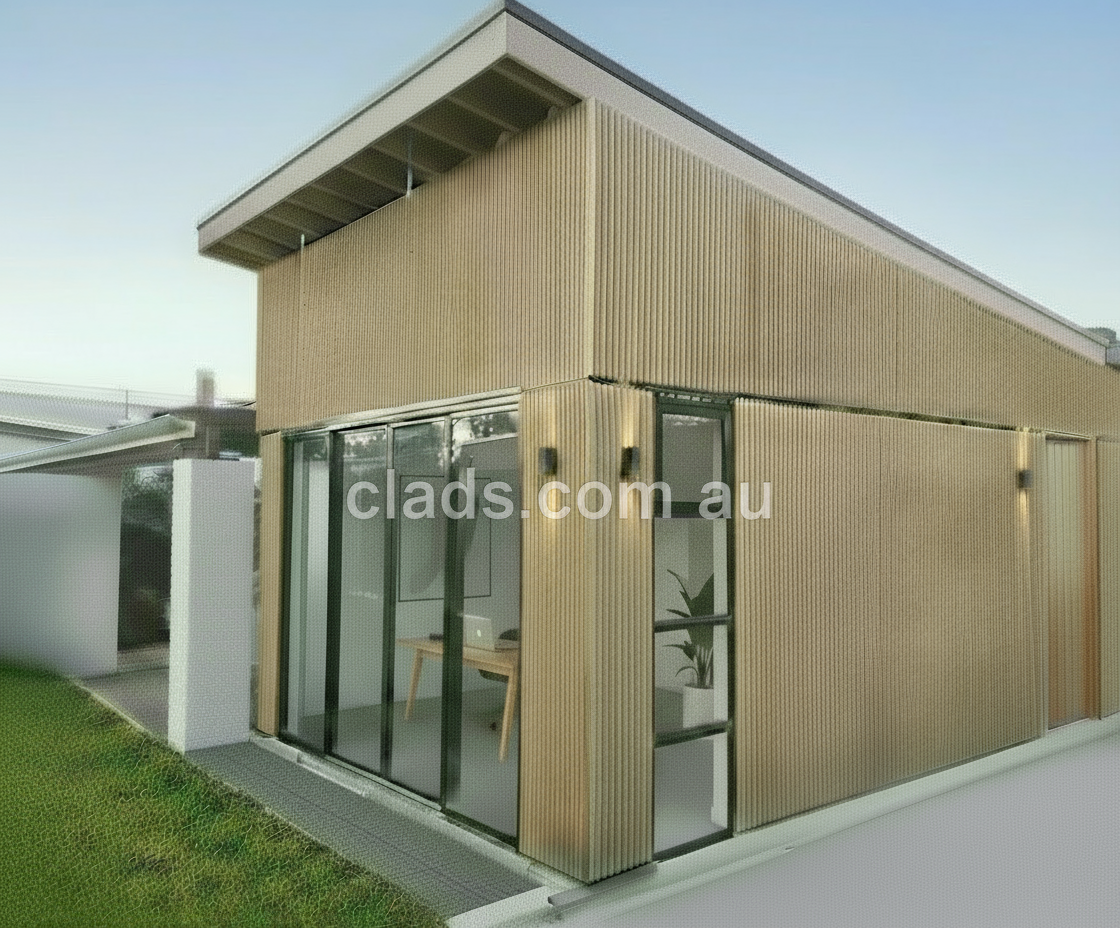 External  Cladding In Tasmanian Oak 5 Slat 2.7 M - Cladding Supplies Of Australia