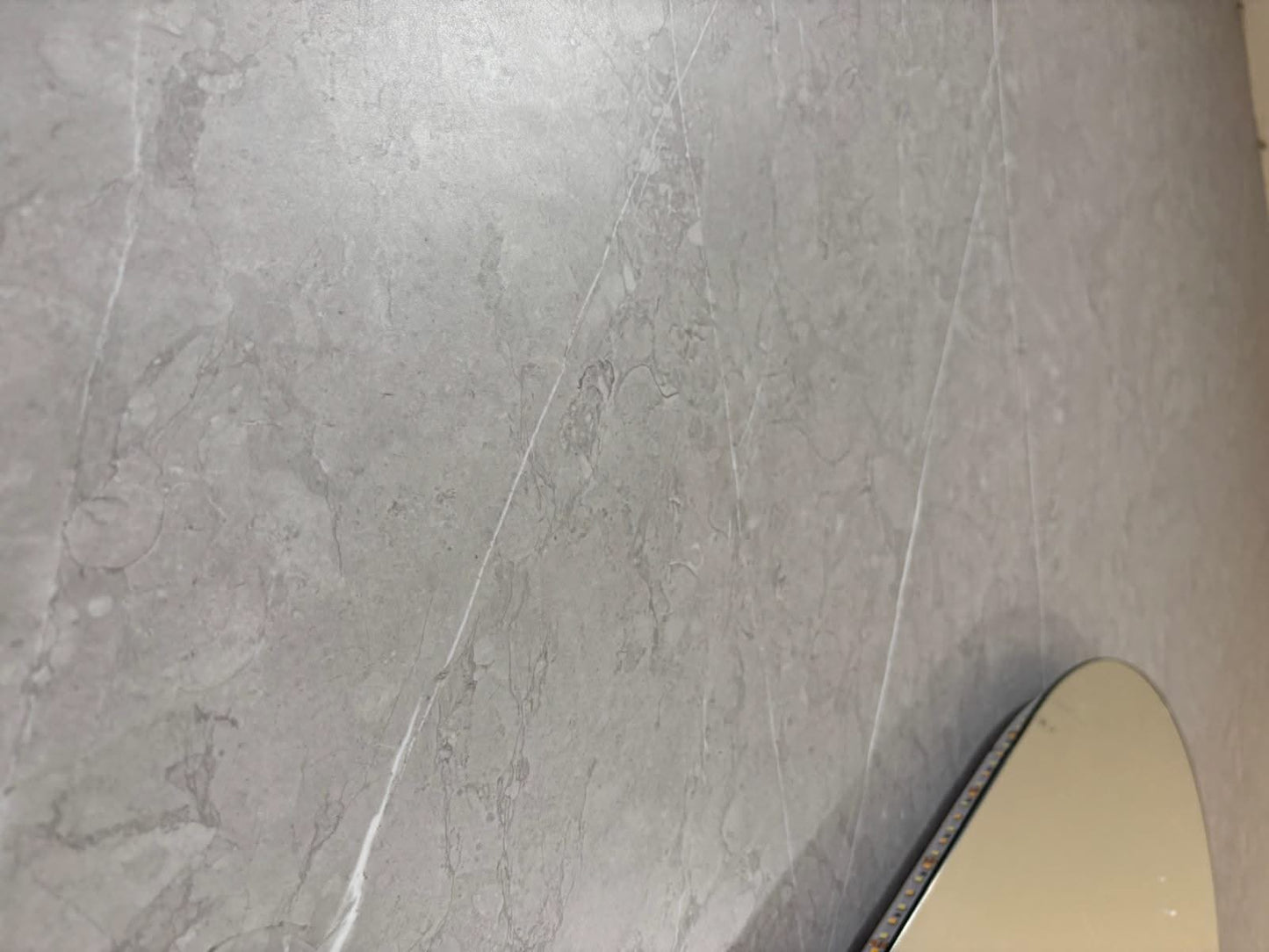 Marble Sheet In Light Grey Marble 2.7 M - Cladding Supplies Of Australia