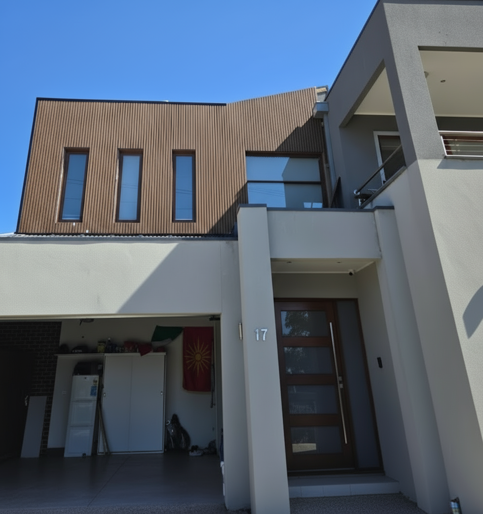 External Cladding In Half Brown 4 Slat 2.4 M - Cladding Supplies Of Australia