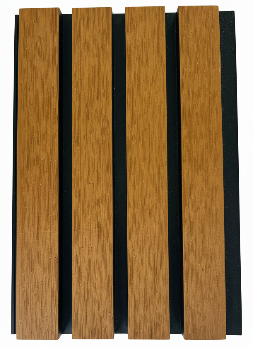External Half Cladding In Brown 4 Slat 5.8 M - Cladding Supplies Of Australia