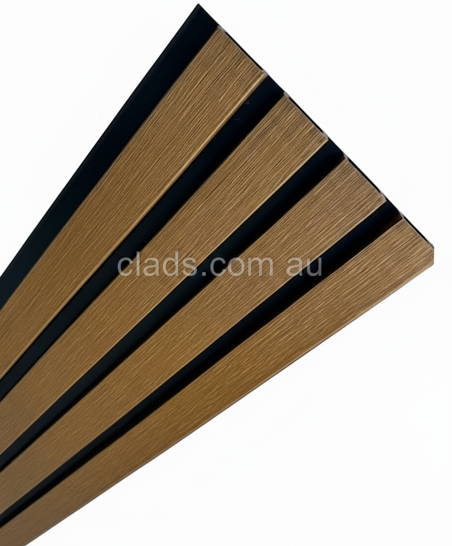 External Cladding In Half Brown 4 Slat 2.4 M - Cladding Supplies Of Australia