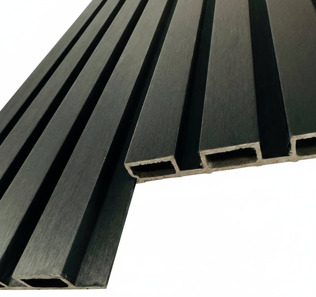 Internal Cladding In Black 4 Slat 5.8 M - Cladding Supplies Of Australia