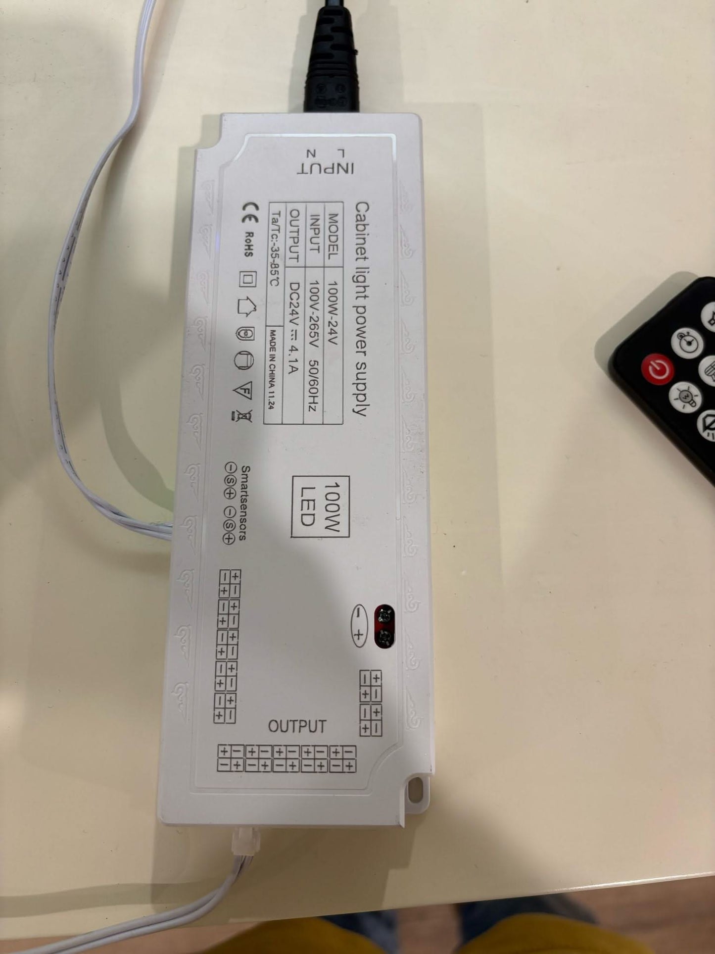 Transformer With Ports to Connect Light and Sensor. - Cladding Supplies Of Australia