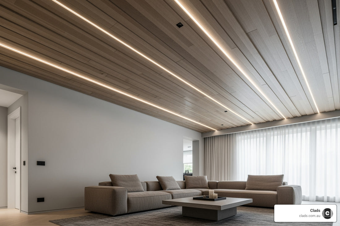 Give Your Ceiling a Glow-Up: Fitting Internal Cladding Made Easy