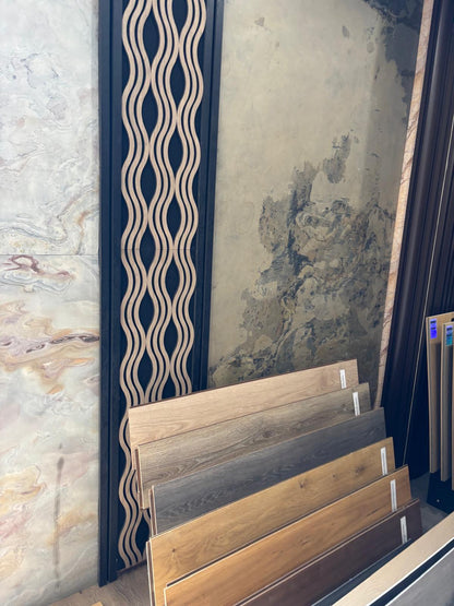 Acoustic Panel Modern Wave Wood 1.2 M - Cladding Supplies Of Australia