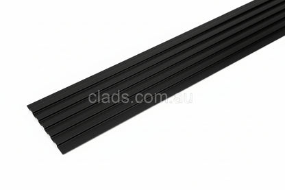 1.9 MM Thick Shadow Aluminium Cladding In Black