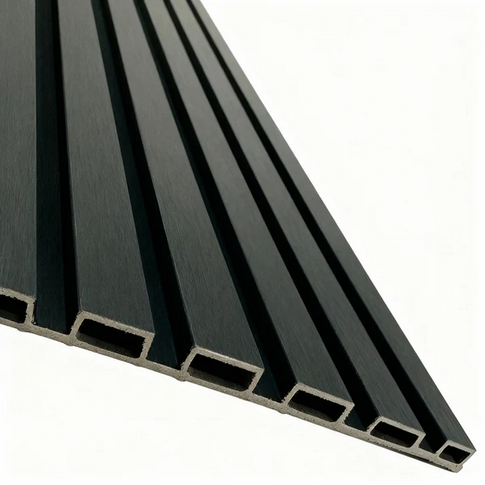 Internal Cladding In 21MM Black Big Flute 4 Slat 2.7 M - Cladding Supplies Of Australia