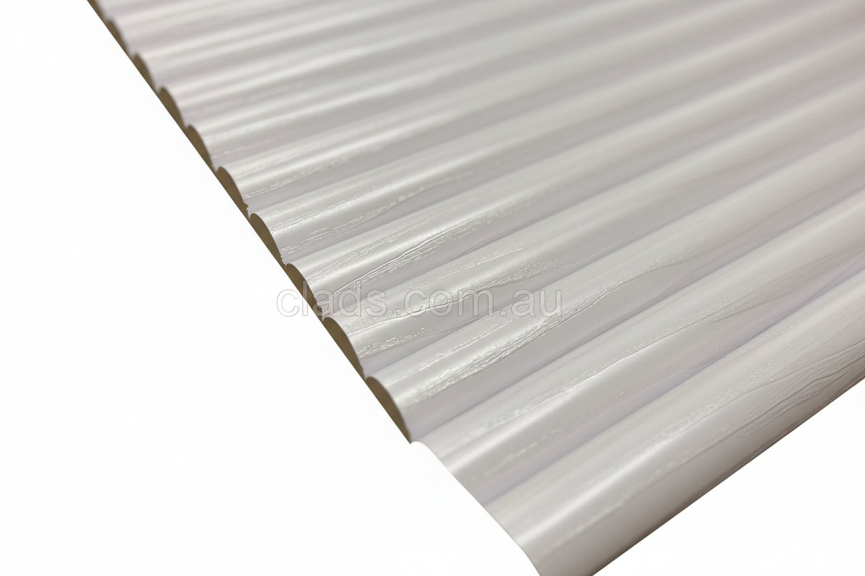 Flexible Mdf Half Round In White 2.7 M - Cladding Supplies Of Australia
