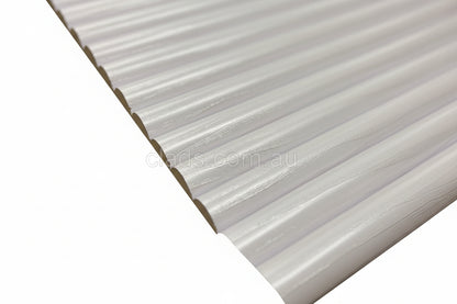 Flexible Mdf Half Round In White 2.7 M - Cladding Supplies Of Australia