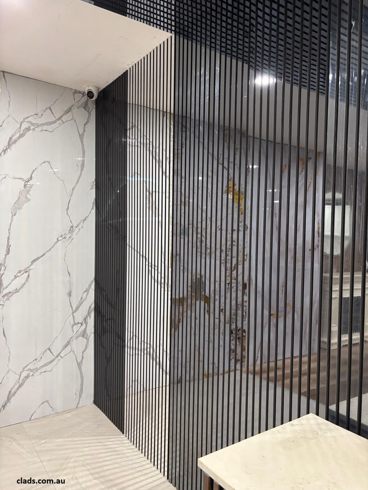 Mirror Acoustic Panel In Black 2.7 M - Cladding Supplies Of Australia