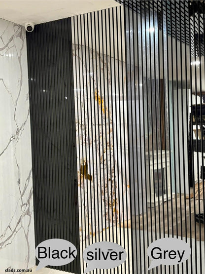 Mirror Acoustic Panel In Grey 2.7 M