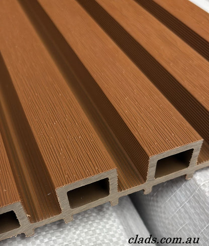 External Cladding In Brown 5 Slat 2.2 M