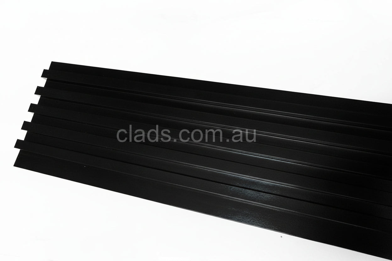 1.9 MM Thick Shadow Aluminium Cladding In Black