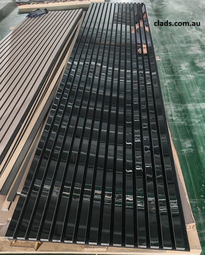 Mirror Acoustic Panel In Black 2.7 M - Cladding Supplies Of Australia