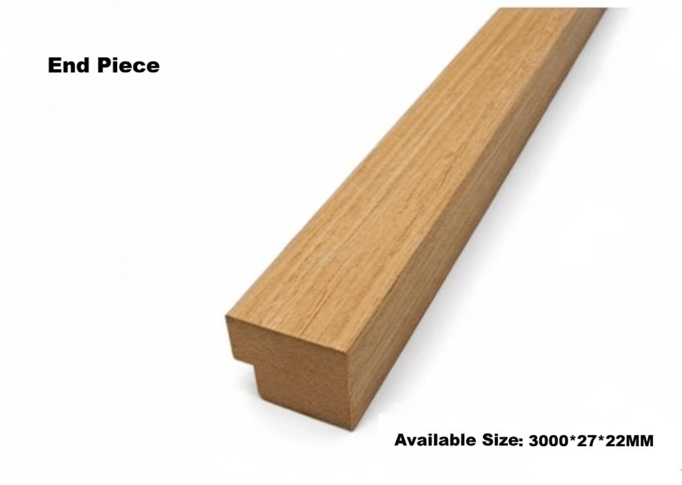Acoustic panel end piece from Cladding Supplies of Australia, designed for seamless acoustic wall panel installation.