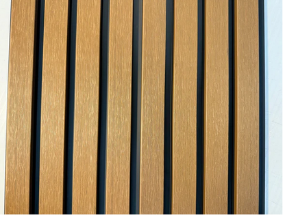 External Cladding In Half Brown 4 Slat 3 M