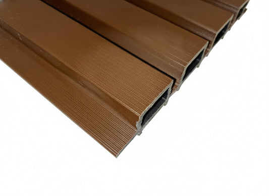 External Cladding Chocolate Color 4 slat 1 M
