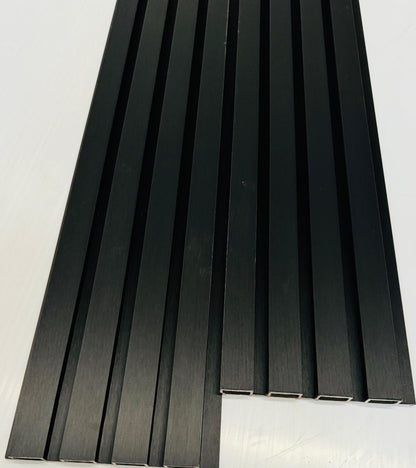 Internal Cladding In Black 4 Slat 3 M