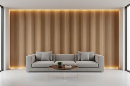 Internal Cladding 21MM In Teak 4 Slat 5.8 M