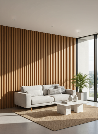 Bring Style and Warmth with Internal Cladding in Teak 2.7m