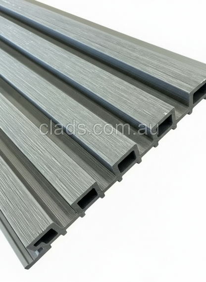 External Cladding Charcoal Grey Color 5 Slat 2.2 M