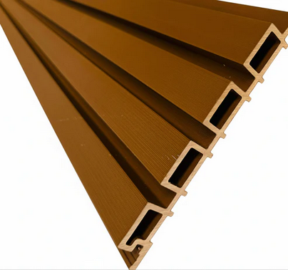 External Cladding In Natural Teak 4 Slat 2.9 M