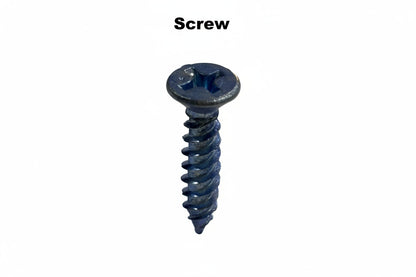 Acoustic panel accessories including screws for Cladding Supplies of Australia acoustic panels, shown in the image.