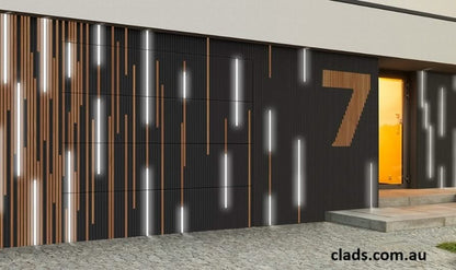 Tri Color Led Light With Remote Controller - Cladding Supplies Of Australia