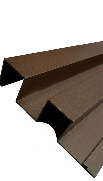 Aluminium Cladding In Walnut 2.5 M