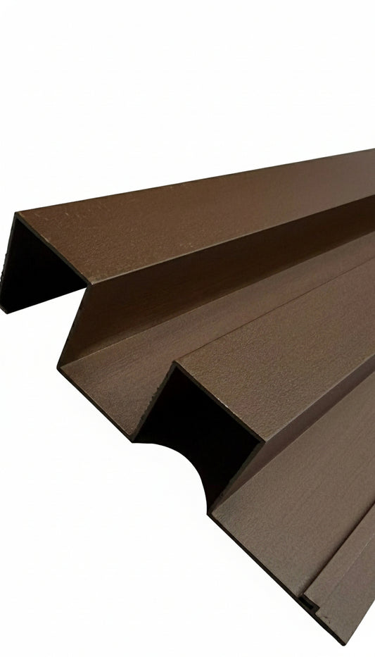 Aluminium Cladding In Walnut 2.5 M