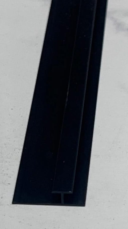 H JOINT TO JOIN BETWEEN TWO MARBLE SHEET IN BLACK 3 M