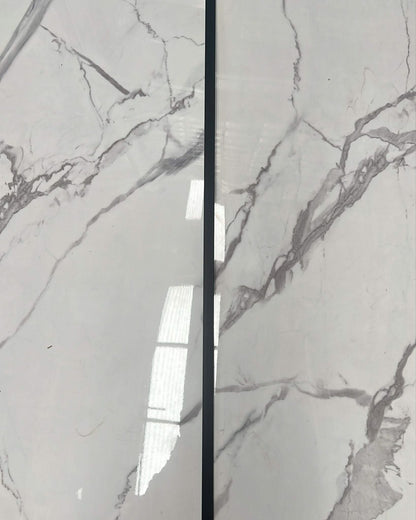 H JOINT TO JOIN BETWEEN TWO MARBLE SHEET IN BLACK 3 M