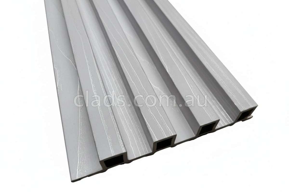 Cladding 24x12 Internal Cladding In 24 MM Snow White 4 Slat 2.7 M | Cladding Supplies