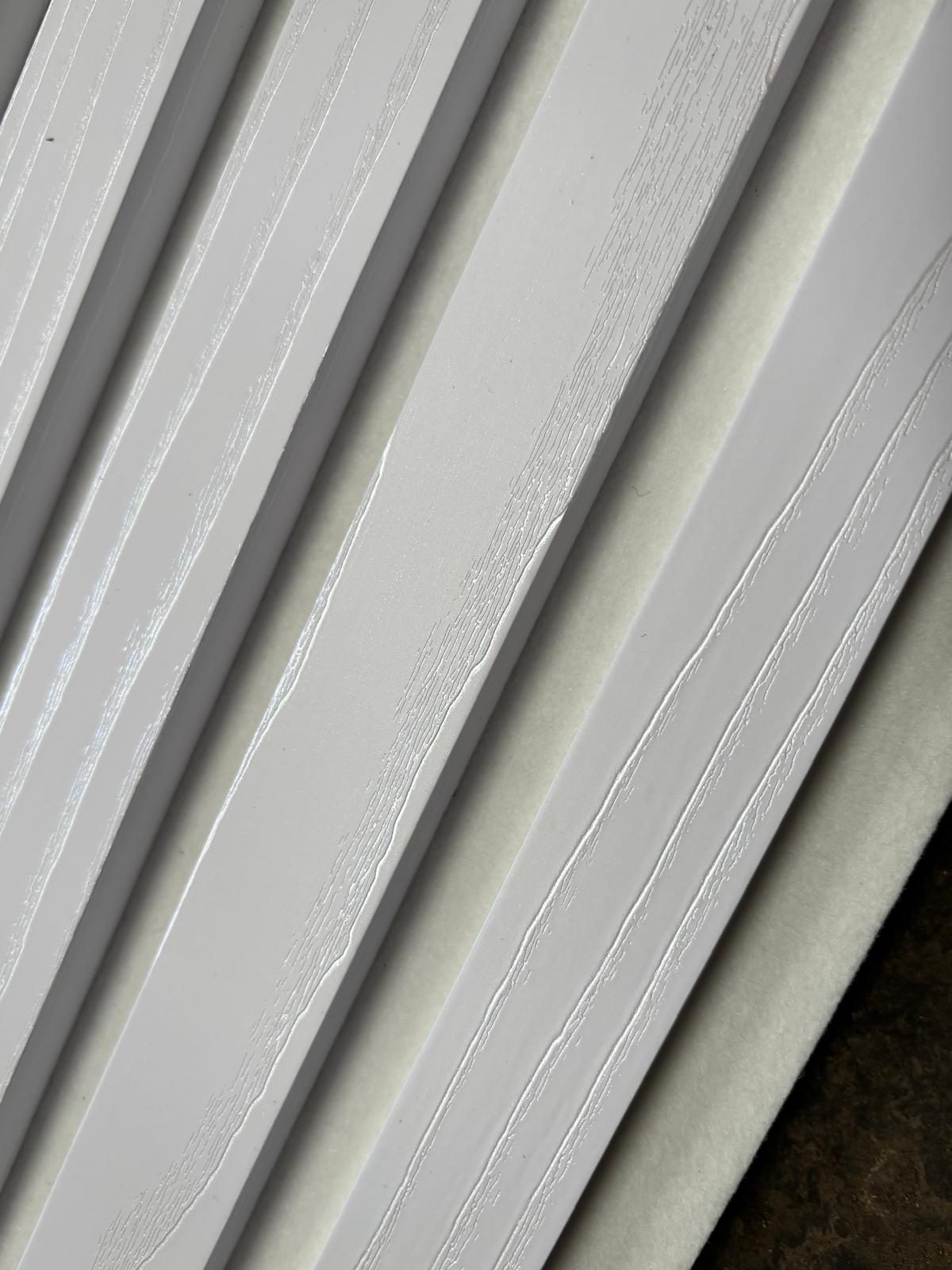 Acoustic Panel/MDF Core 3 Sides Cover In Snow White Mountain 2.7 M - Cladding Supplies Of Australia