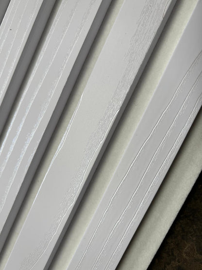 Acoustic Panel/MDF Core 3 Sides Cover In Snow White Mountain 2.7 M - Cladding Supplies Of Australia