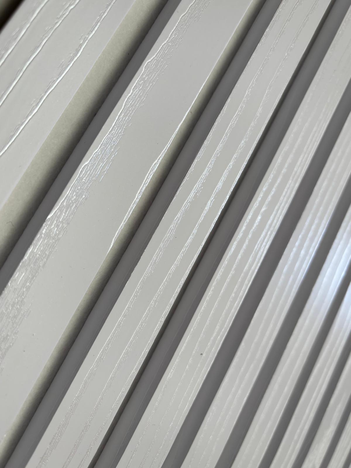 Acoustic Panel/MDF Core 3 Sides Cover In Snow White Mountain 2.7 M - Cladding Supplies Of Australia